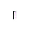 Gode en verre rose avec stries et poignée  n°16 Glossy 